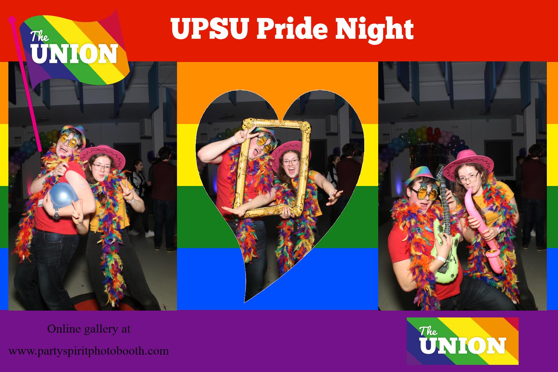 UPSU Pride Night | View more photos from the event at gallery.partyspiritphotobooth.com/u/PartySpiritPhotoBooth/UPSU-Pride-Night